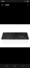 Accuratus 276 V3 - USB Slim Space Saving Full Size Computer Keyboard