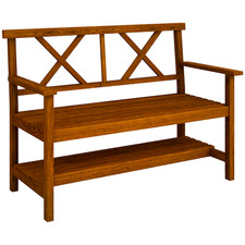 Outsunny 2-Seater Garden Bench