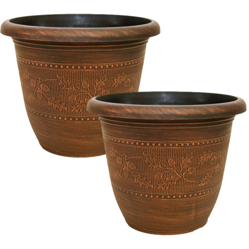 Planter set round 33cm - planter,