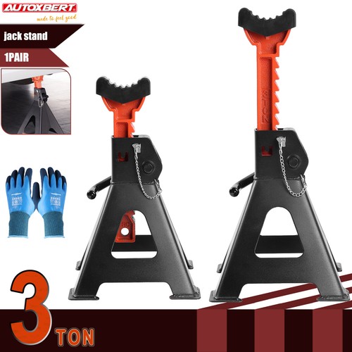 Axle stands floor - 2x, jack