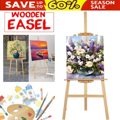 Portable folding tripod easel - folding,