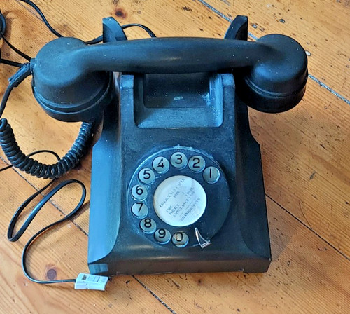 Vintage black bakelite - vintage,