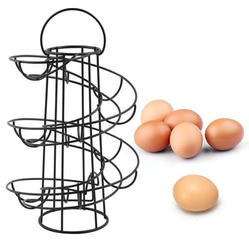 Black egg holder kitchen - black,