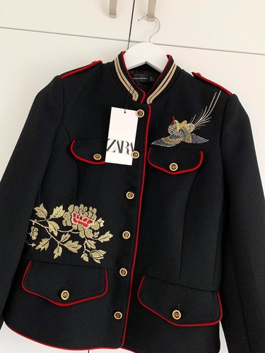 A300 zara black jacket - zara,