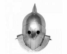 Medieval Gladiator Helmet Hoplomachus ARP Roman Armor Gladiator Secutor helmet