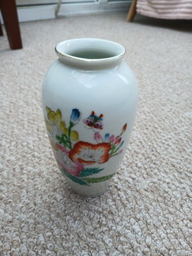 Chinese handpainted vase - chinese, with
