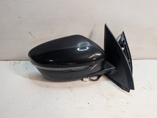 NISSAN QASHQAI J11 MK2 2014-2021 DRIVERS SIDE POWER FOLD WING MIRROR black