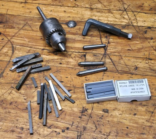 Small metal lathe tooling - metal,