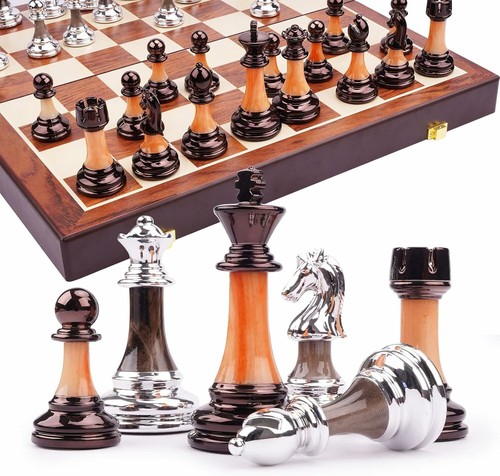 Acrylic chess set with - acrylic,