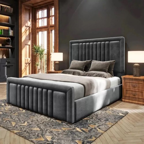 Plush velvet upholstered - velvet,