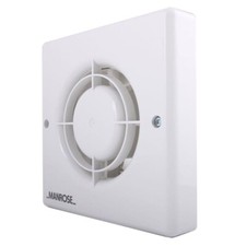 Manrose Extractor Fan 100mm 4 inch Standard Axial Kitchen Bathroom Model -XF100S