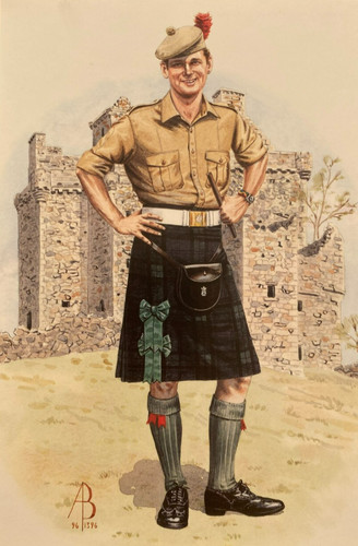 1980s black watch regiment - 1980s,