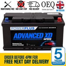 BMW 5 Series E60 E39 525D 530D 520 12V CAR BATTERY 100AH 019XD - Not Start Stop