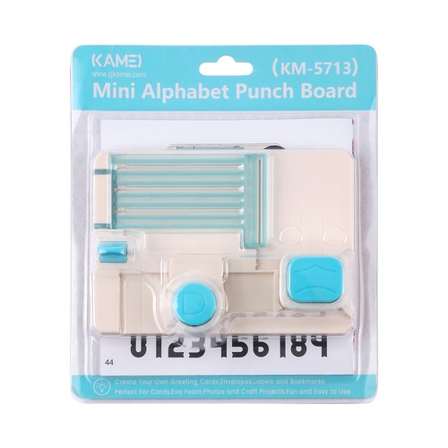 Mini alphabet punch - alphabet, board