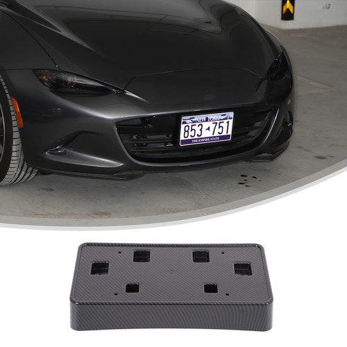 Abs carbon fiber front license - abs,