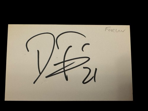 Diego forlan hand signed - hand,