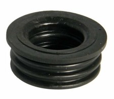 40mm Rubber Boss Reducer for 1.5" Waste Pipe to 62mm Soil Pipe Boss