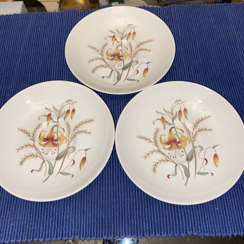Wedgwood tiger lily pattern - tiger,