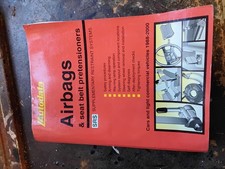 AUTODATA AIRBAGS  & SEATBLT PRETENSIONERS MANUAL BOOK