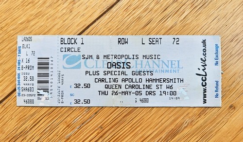 Oasis hammersmith apollo - oasis, 2005