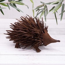 Metal Hedgehog Rustic Garden
