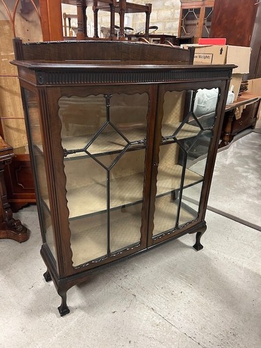 Edwardian mahogany bowfronted - mahogany,