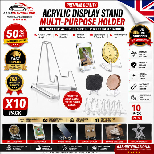 Clear acrylic trading - clear,