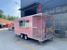 Pink Mobile Food Trailer