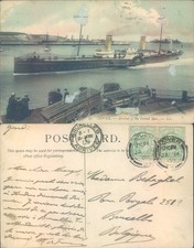 Arrival the ostend boat - of,