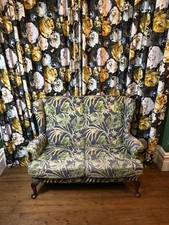 vintage high back 2 seater