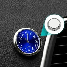 1x Blue Car Clock Dashboard