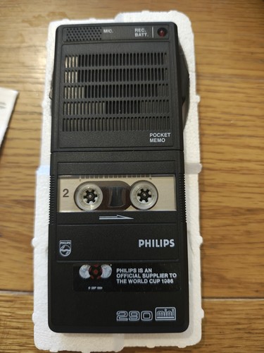 Vintage philips pocket memo - pocket,