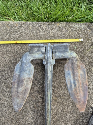 Vintage boat anchor - vintage,