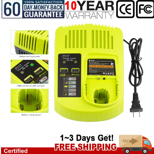 P117 18v fast charger - 18v, for