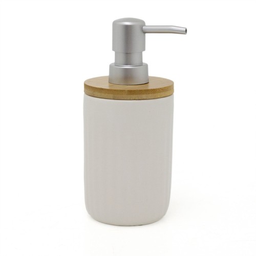 White ceramic ribbed - white,