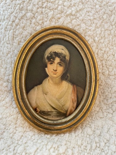 Portrait miniature a - miniature.,