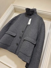 Zara Grey Wool Blend Jacket