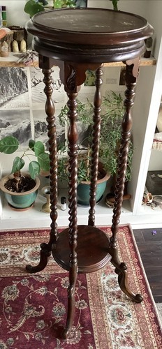 Antique dark oak barley - antique,