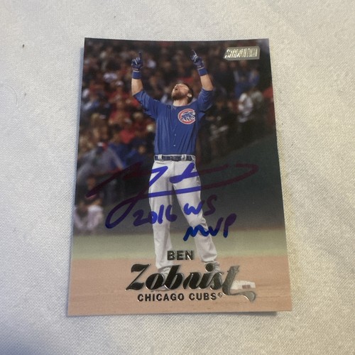 Ben zobrist signed 2017 topps - zobrist,