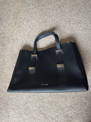 Ted baker black - ted, pebbled