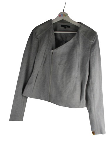 Piper grey asymmetric zip - piper,