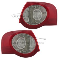 VW Passat Rear Light 2005-2011 Estate Outer Wing Tail Lamp Lens Pair Left Right
