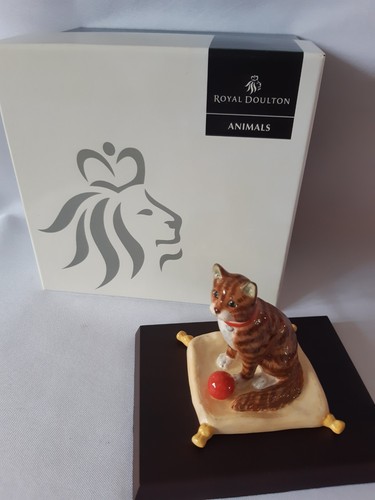 Royal doulton maine coon cat - doulton, cat"