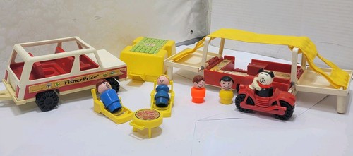 Vintage fisher price family - vintage,