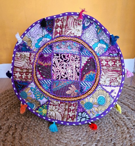 Indian handmade round ethnic - handmade,