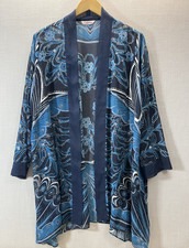 ZANDRA Rhodes Navy Hand Print