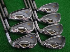 TaylorMade R7 Xr 2007 Iron Set 5-9,Pw,Aw 7pc Flex Regular REAX 50 XR Graphite