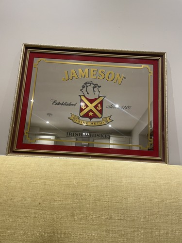 Jameson irish whiskey mirror - jameson,