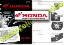 Honda VFR1200F FD Service Manual 2010 On - Workshop Manual - DCT ABS VFR1200 USB