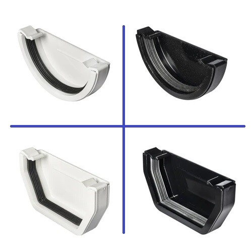 Gutter external stop - gutter,
